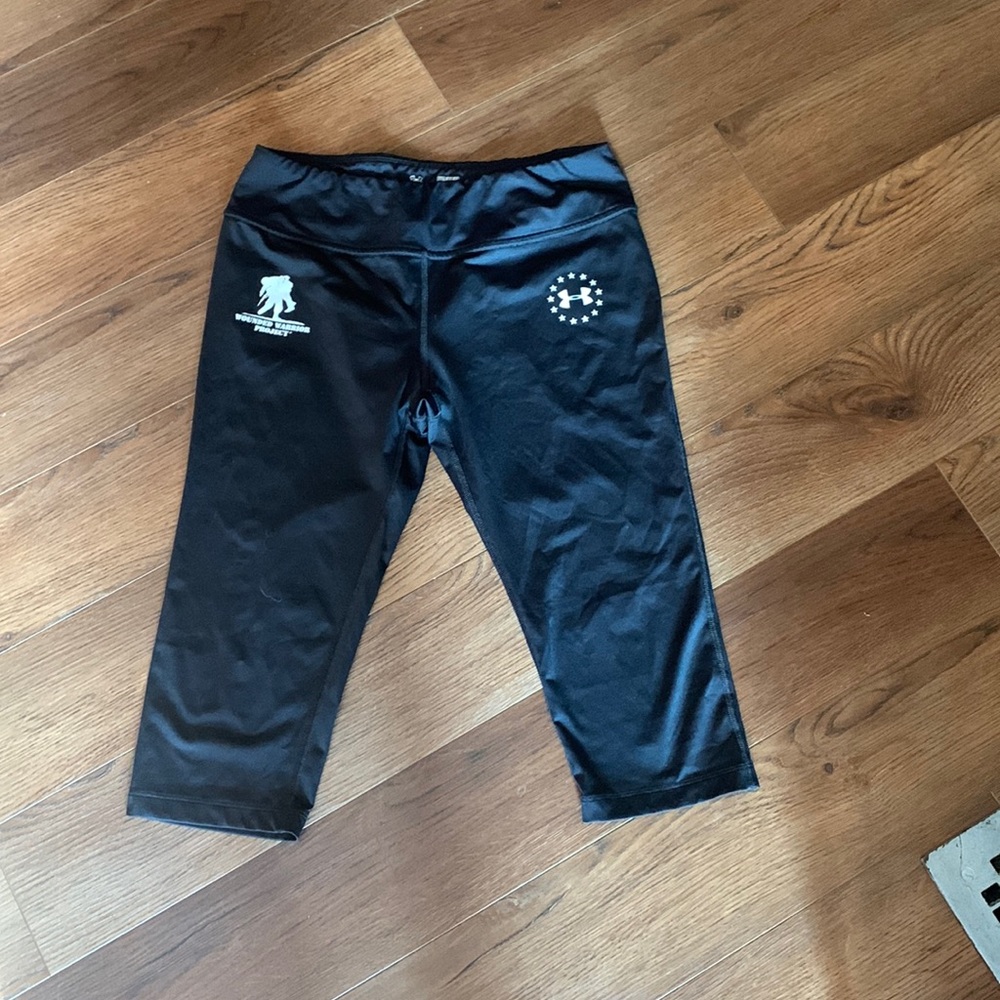 Under armor cropped legging. wounded warrior project mine